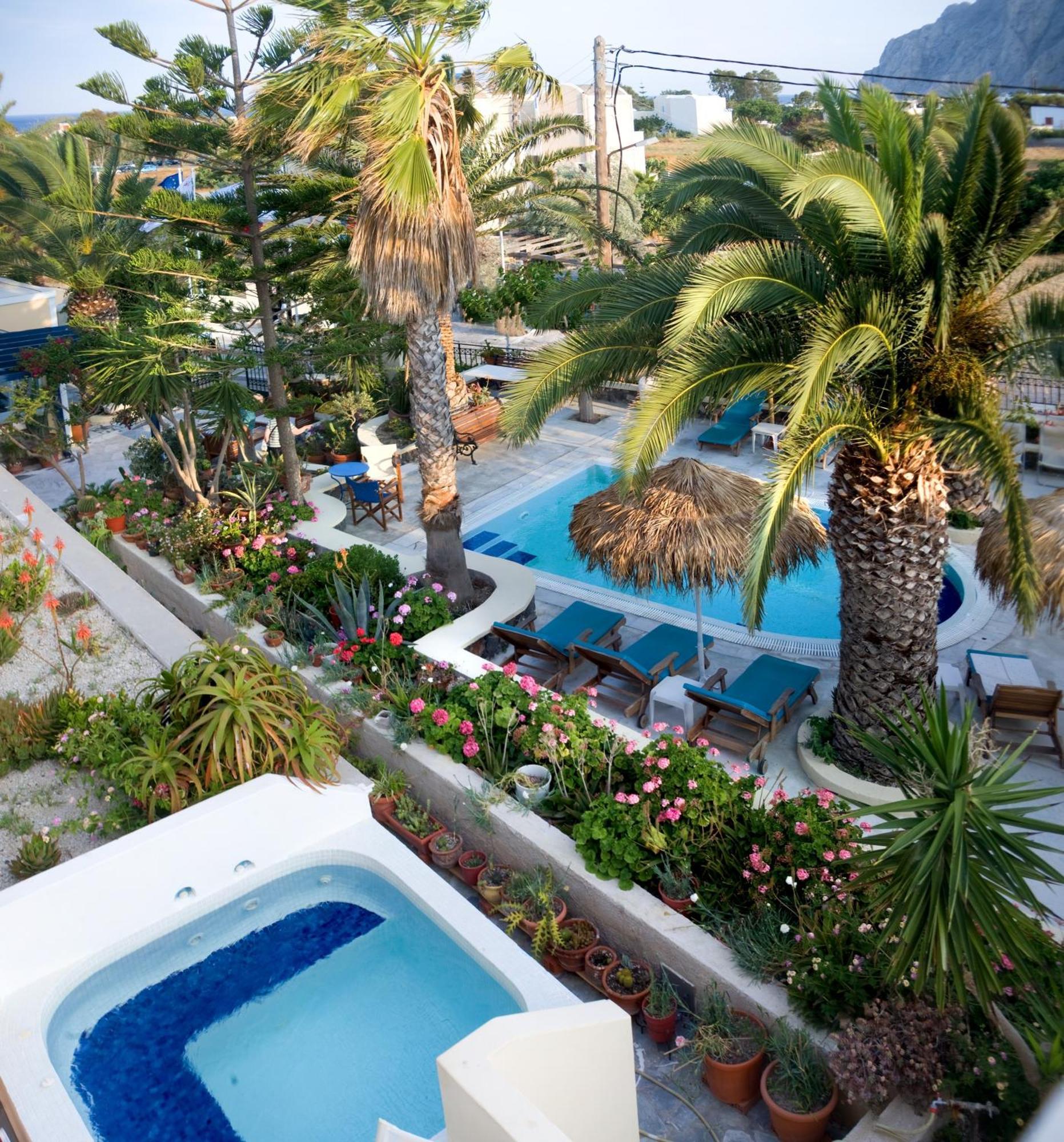 Hermes Hotel Kamari  Luaran gambar